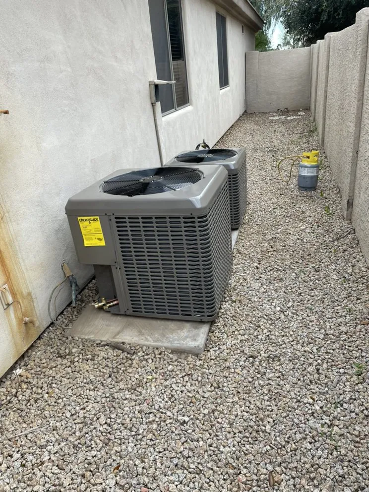 Slide of AZBlue Cooling & Heating