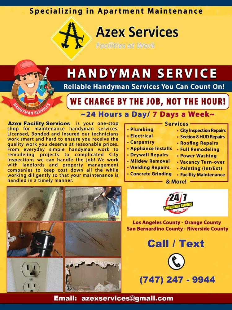 Slide of Azex Services