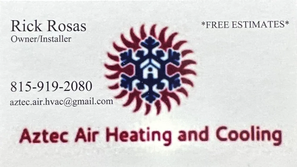 Slide of Aztec Air Heating and Cooling