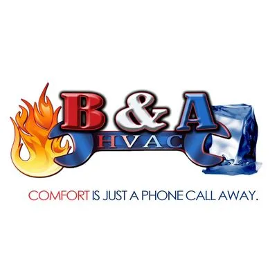 B & A HVAC Logo