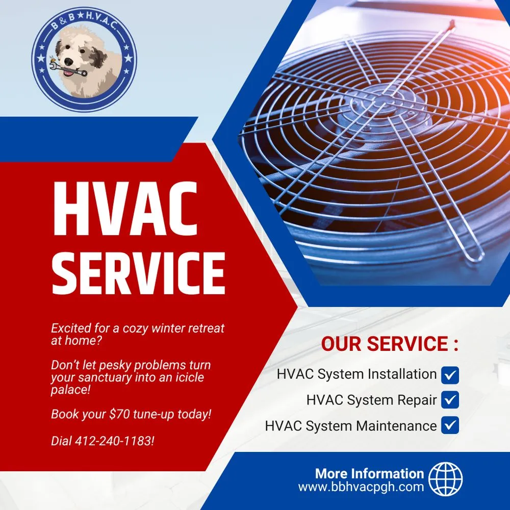 Slide of B & B HVAC