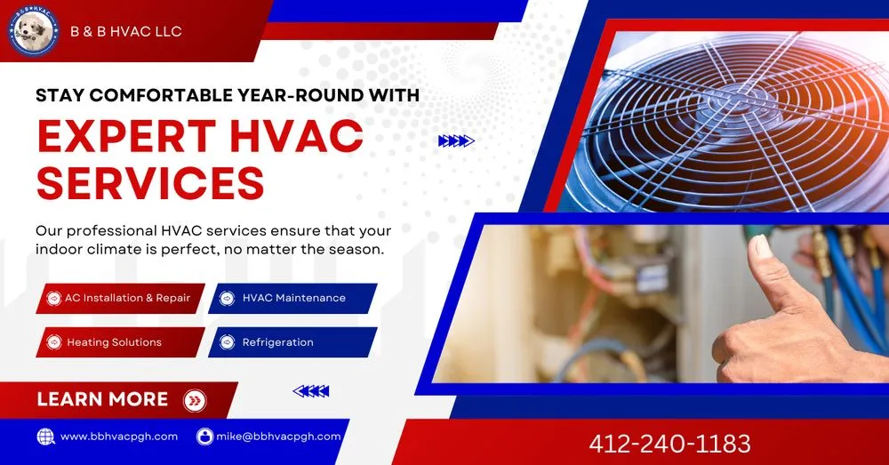 Slide of B & B HVAC