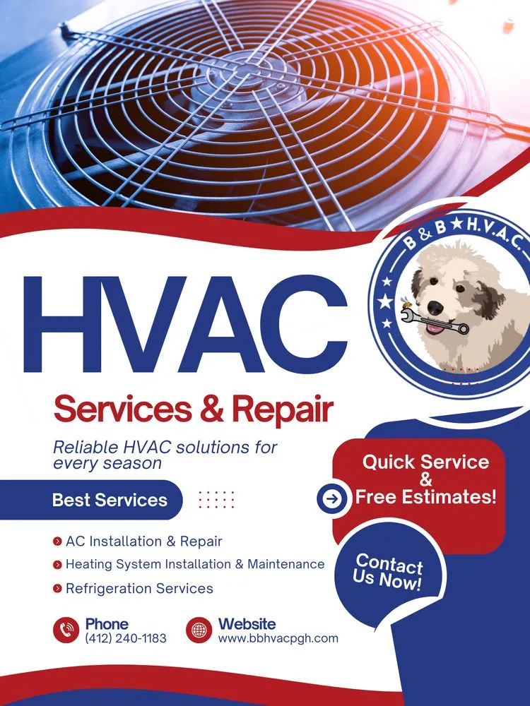 Slide of B & B HVAC