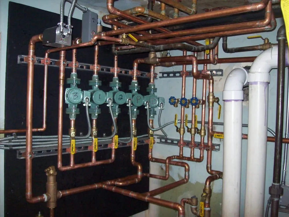 Slide of B & D Heating