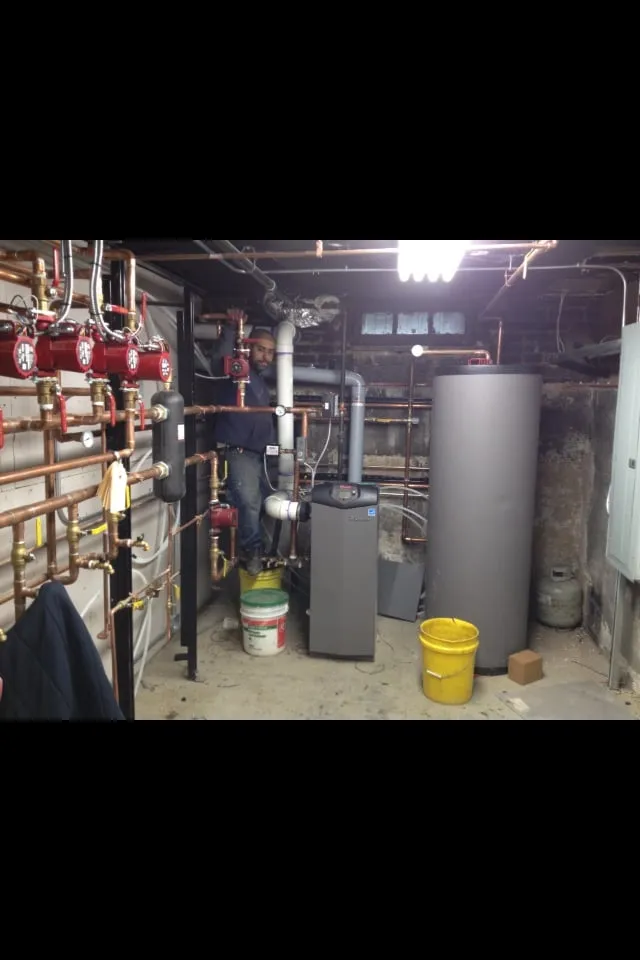 Slide of B & D Heating