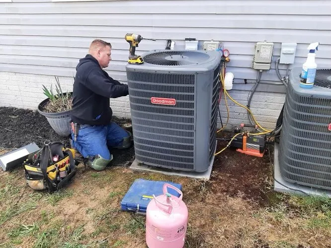 Certified air conditioning service for homes in Laplata, MD by B & E Heating and Air