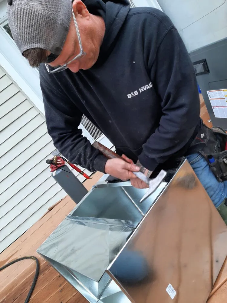 Emergency air conditioning service for homes in Laplata, MD by B & E Heating and Air