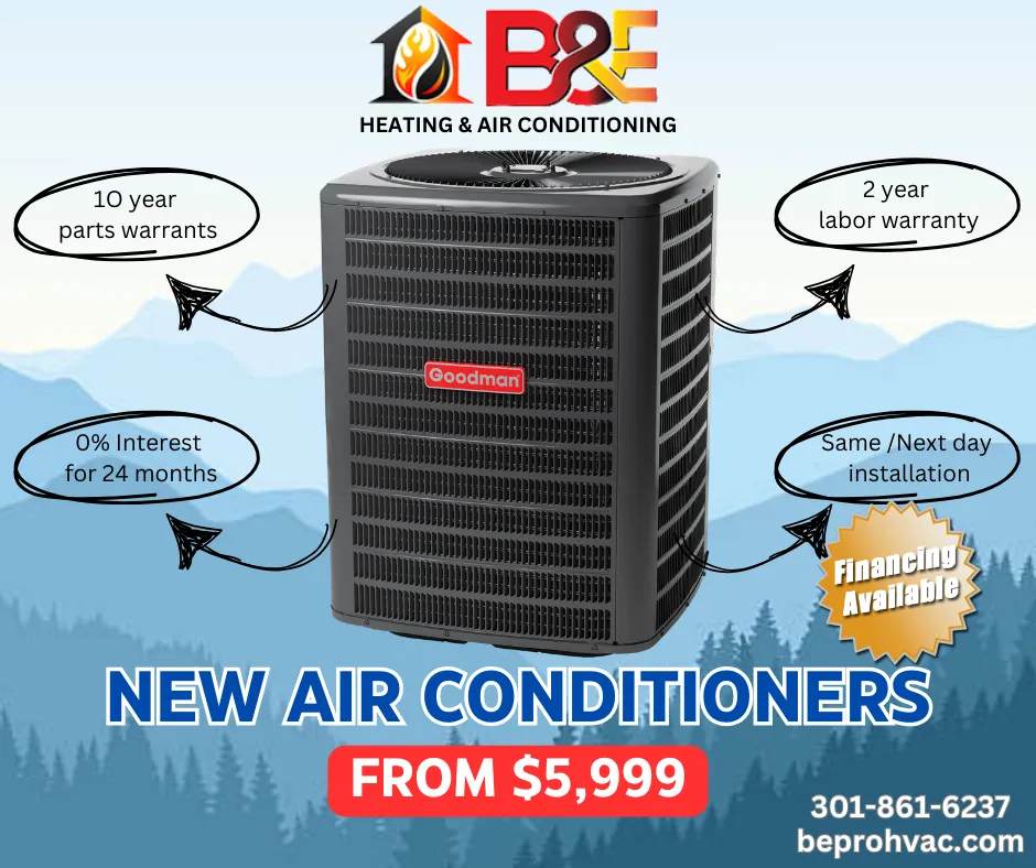 Reliable HVAC installation in Laplata, MD by B & E Heating and Air
