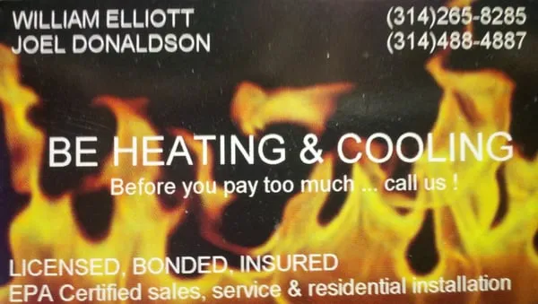 B & E Heating and Cooling