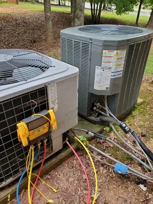 B & H Heating and Air Services Logo