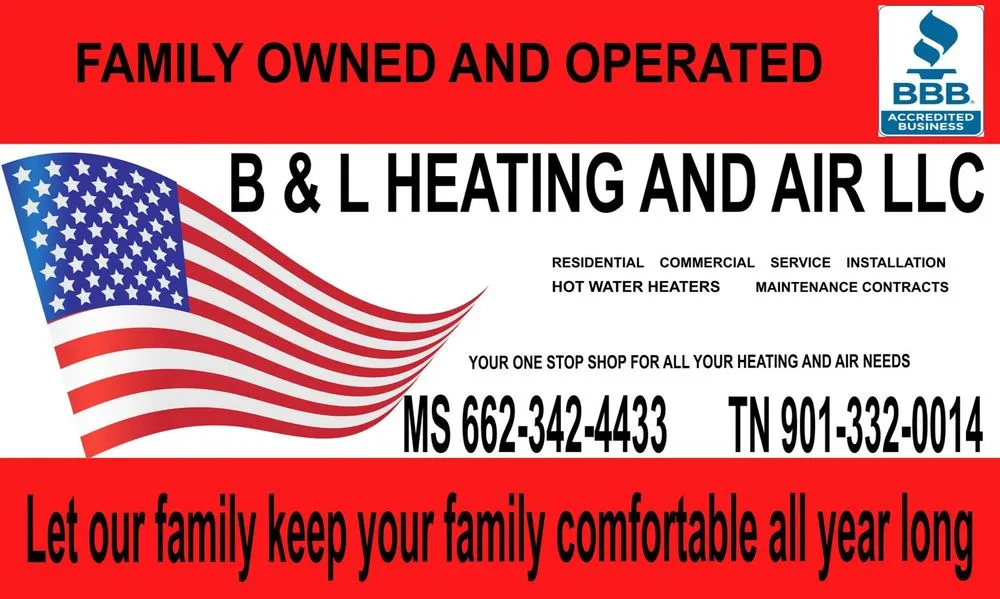 Slide of B & L Heating and Air