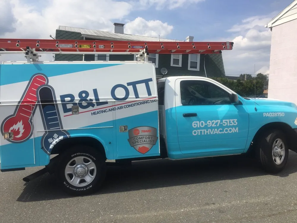 Slide of B & L Ott Heating & Air Conditioning