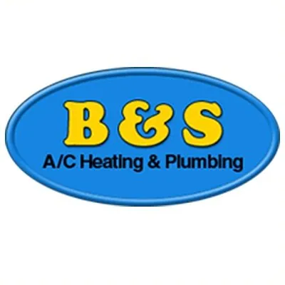 B & S A/C Heating & Plumbing Logo