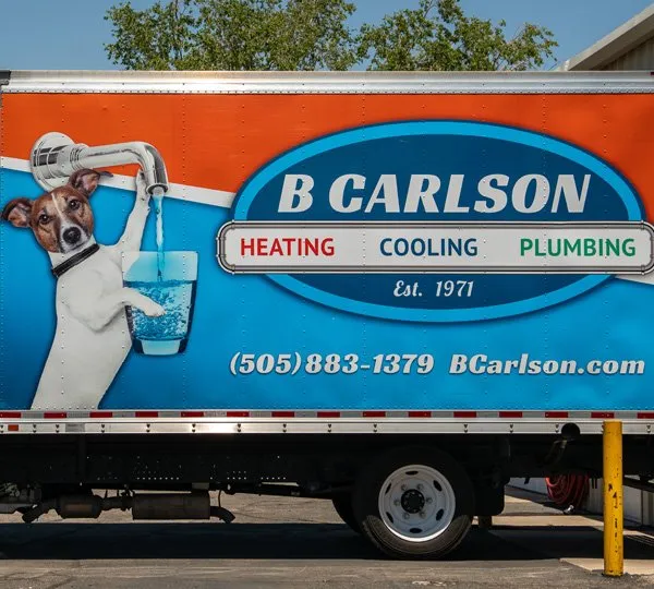 Slide of B. Carlson Heating, Cooling & Plumbing
