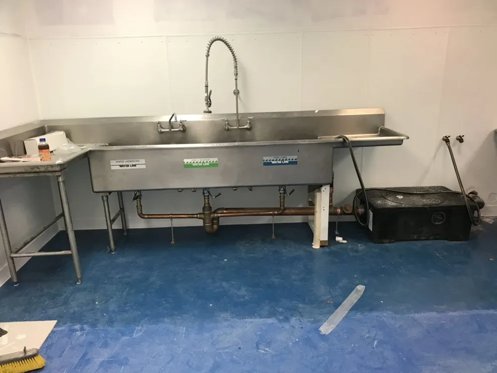 Slide of B Hadley plumbing and heating