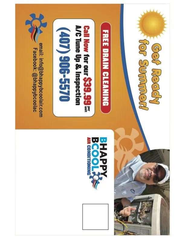 Slide of B Happy B Cool Air Conditioning