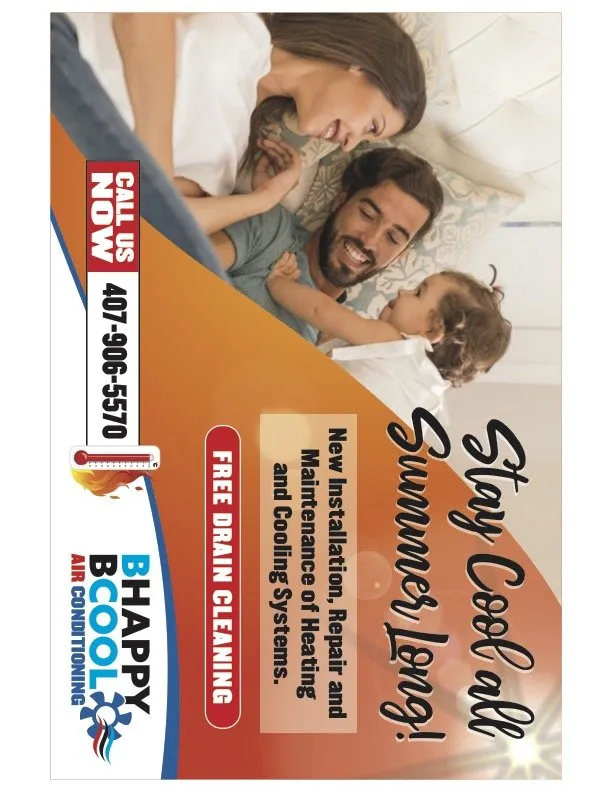 Slide of B Happy B Cool Air Conditioning