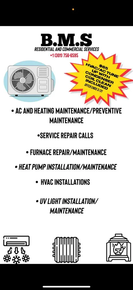 Slide of B M S Services