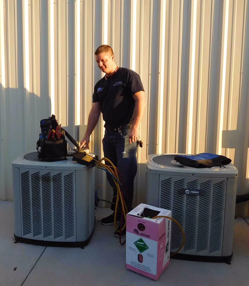 Slide of B Tucker Heating and Air