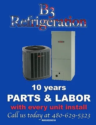 B3 Refrigeration Logo