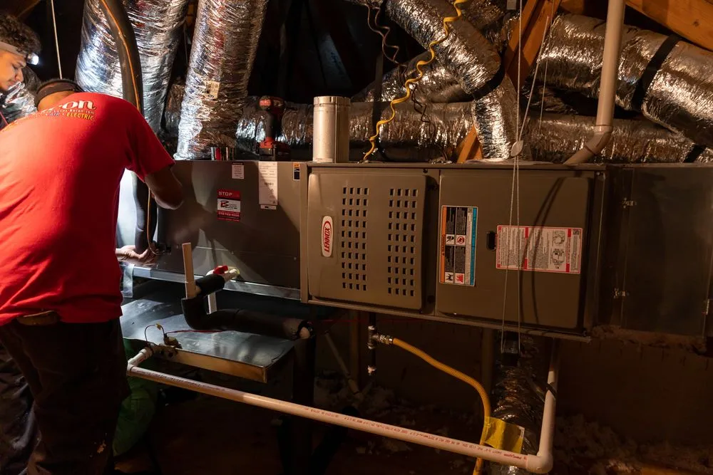 Slide of Bacon Plumbing Heating Air Electric