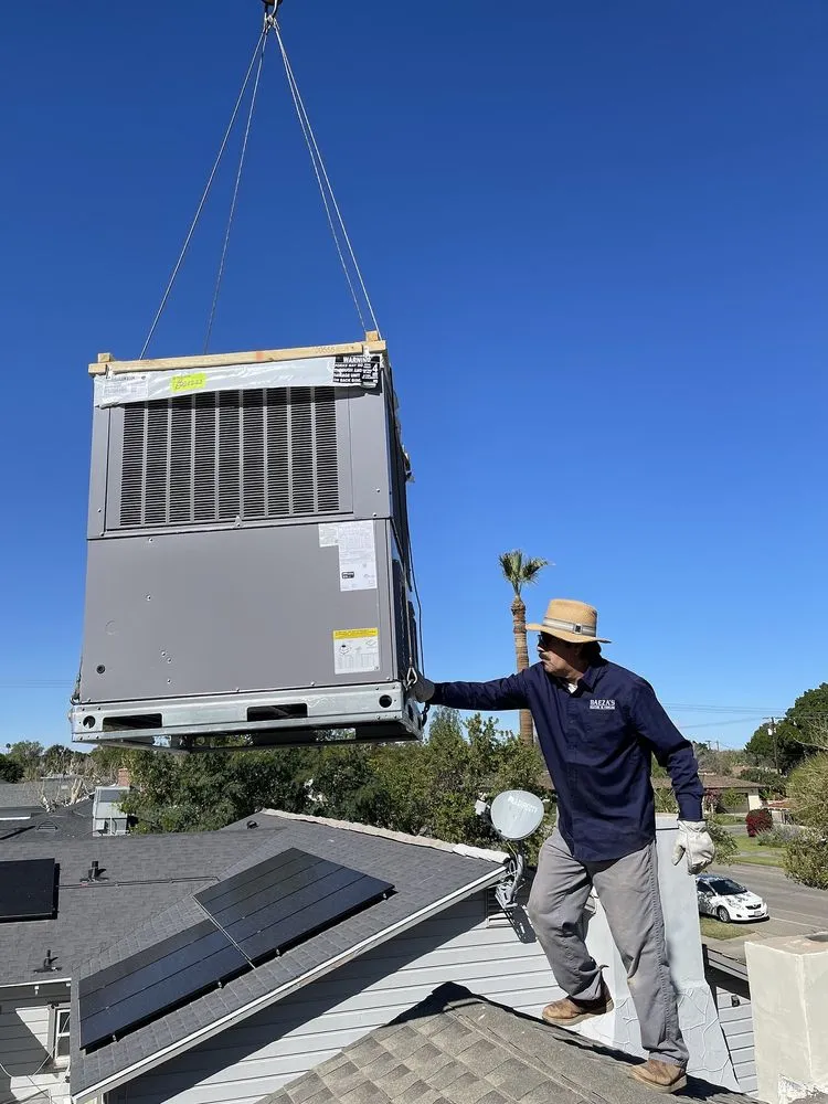 Slide of Baeza's Heating & Cooling