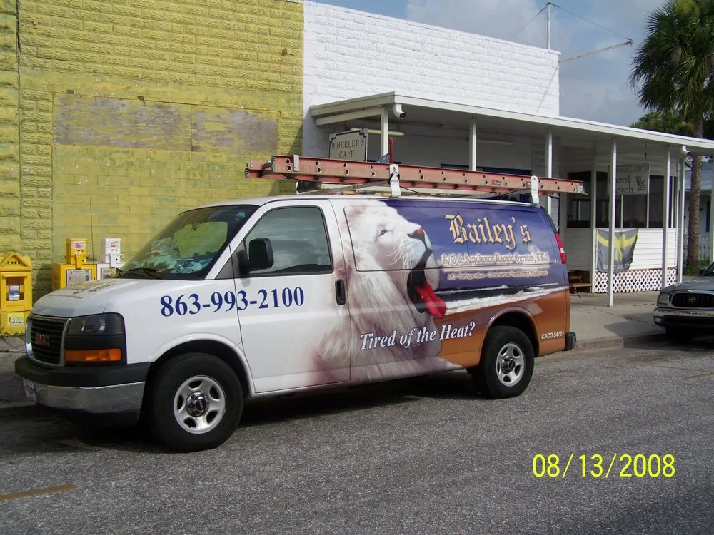 Slide of Bailey's A/C Appliance Repair Service