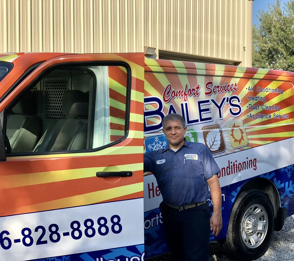 Slide of Bailey's Comfort Services