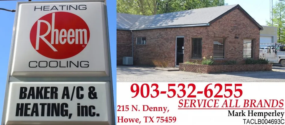 Slide of Baker Air Conditioning & Heating