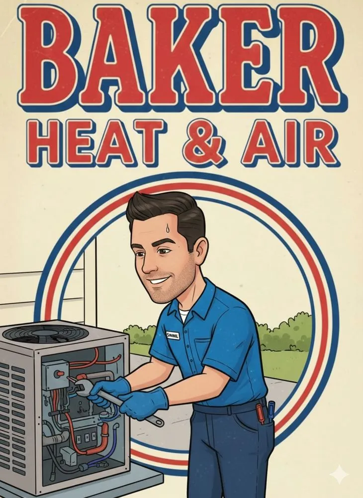 Slide of Baker Heat and Air