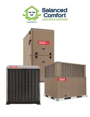 Balanced Comfort Cooling, Heating & Plumbing Logo