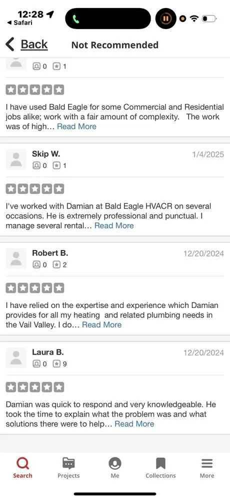 Slide of Bald Eagle Hvacr Service