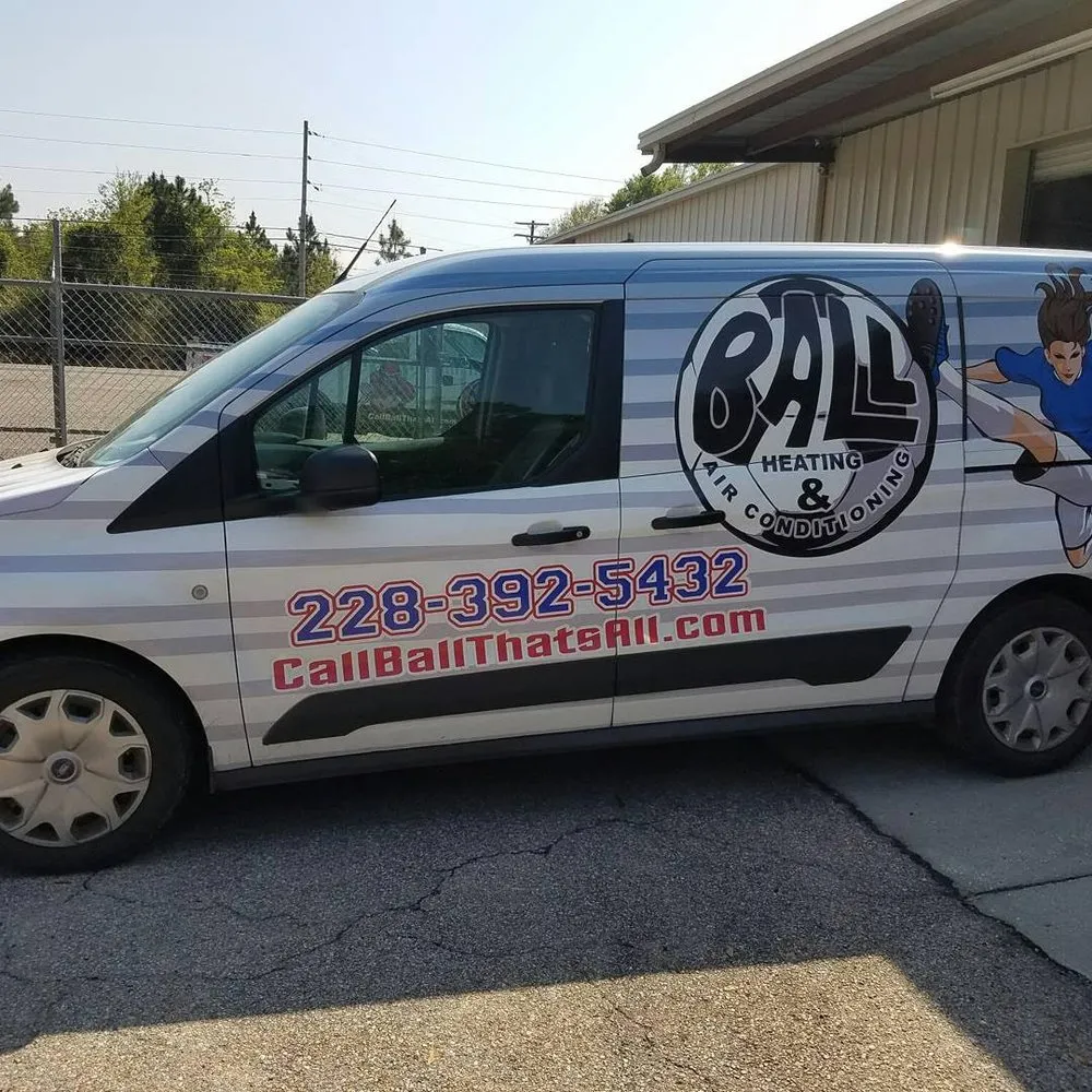 Slide of Ball Heating, Cooling, Plumbing & Electrical