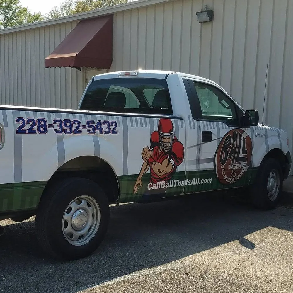 Slide of Ball Heating, Cooling, Plumbing & Electrical