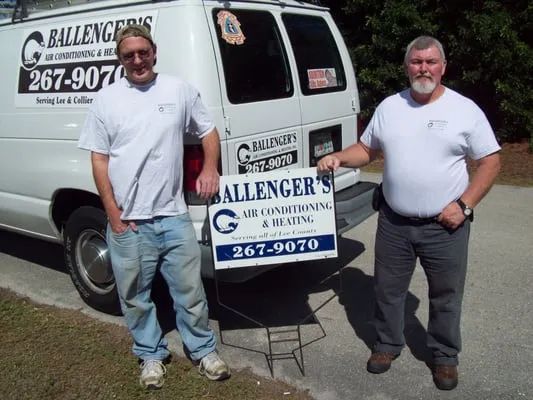 Ballenger's Air Conditioning & Heating Logo