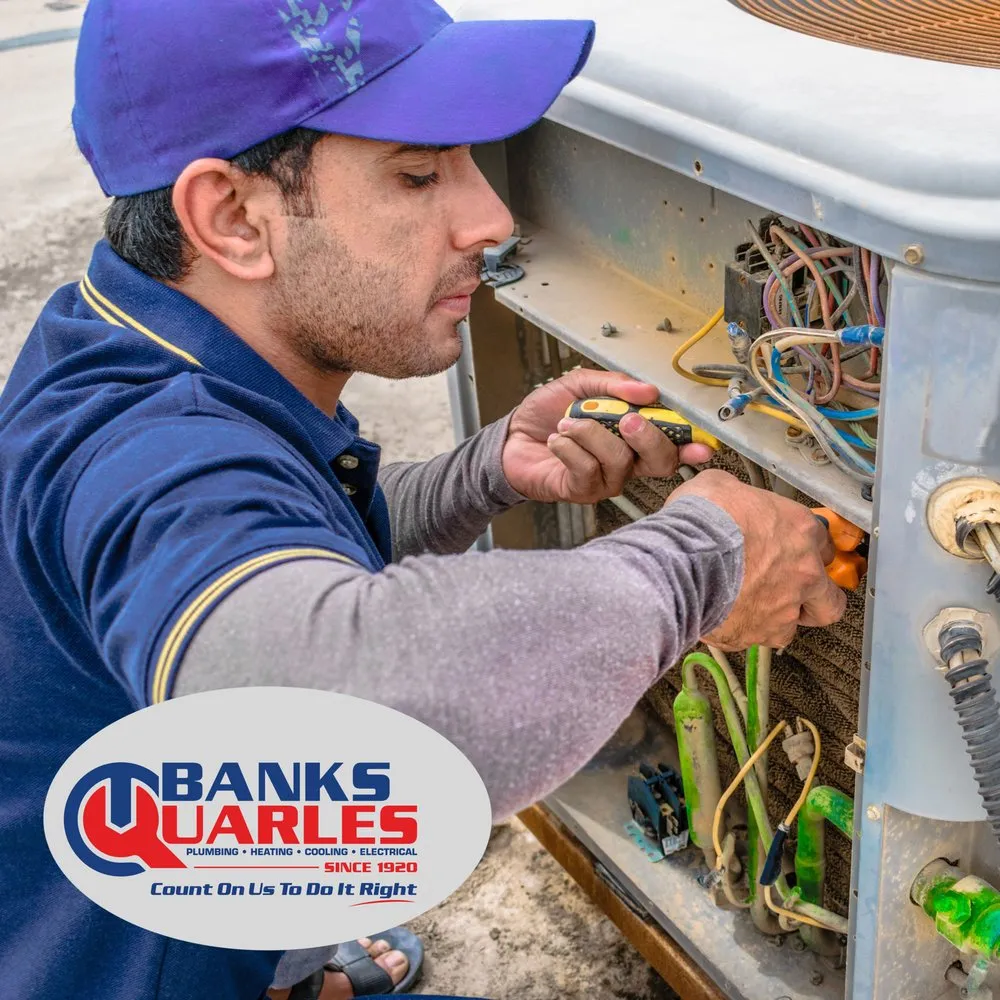 Slide of Banks Quarles Plumbing Heating Cooling & Electrical