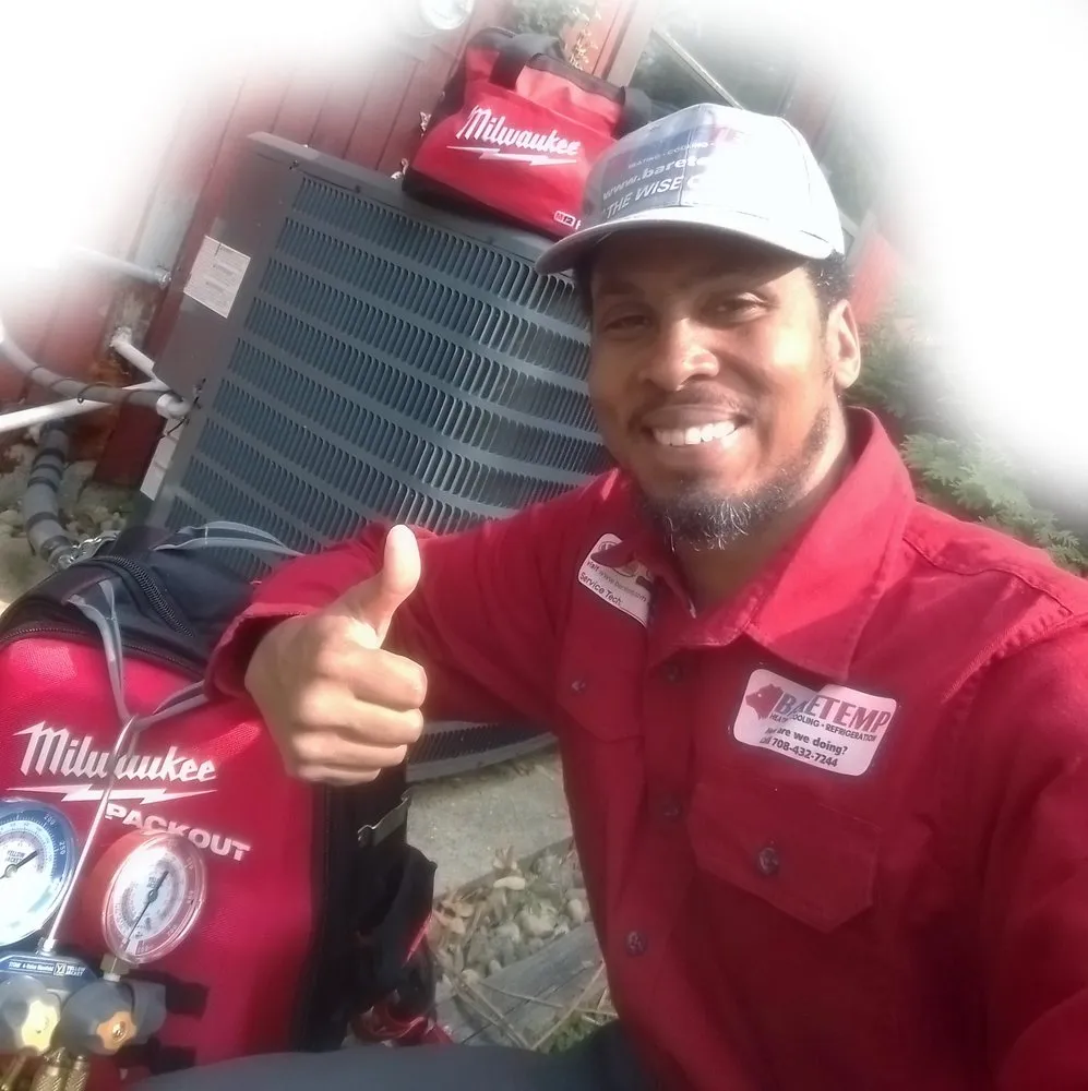 Slide of BareTemp Heating Cooling Refrigeration