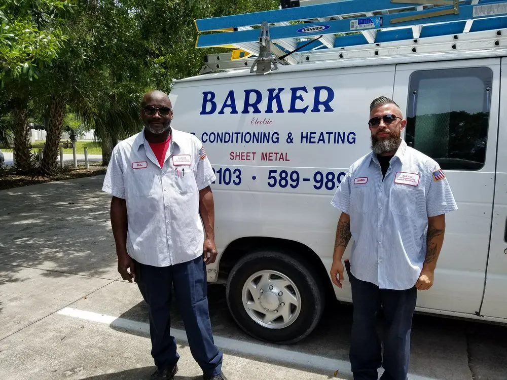 Slide of Barker Air Conditioning and Heating