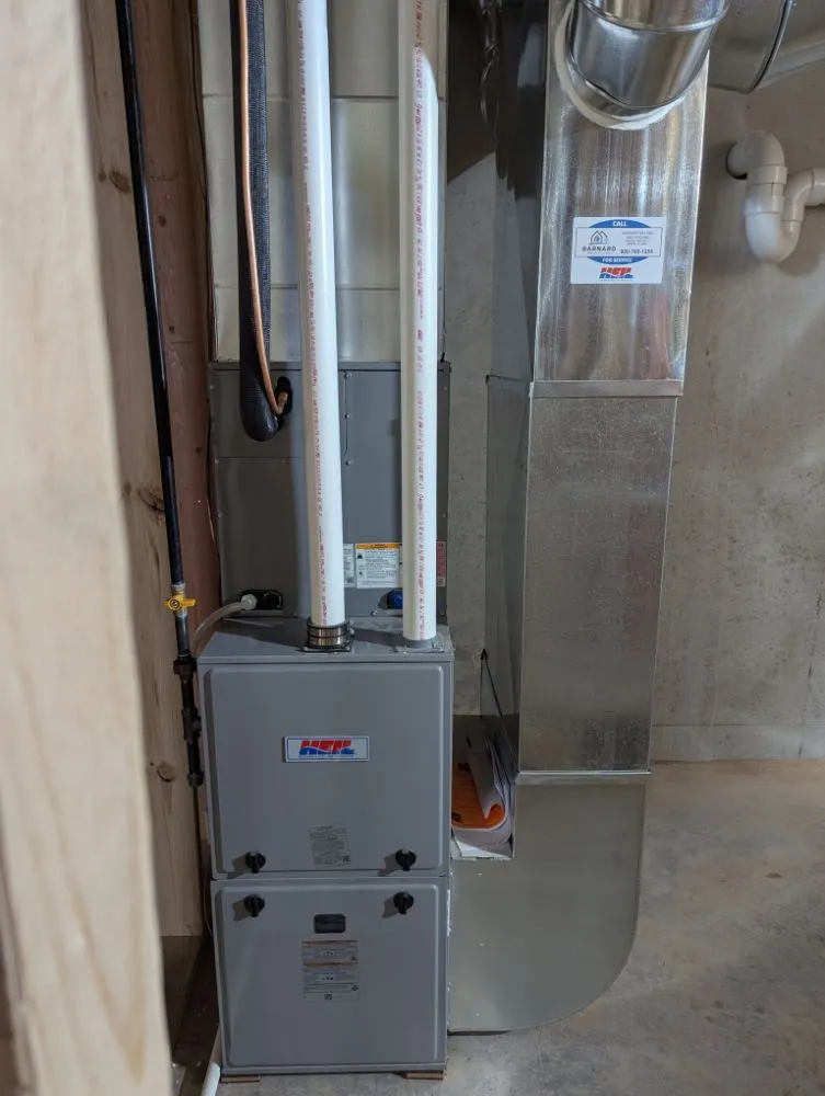 Slide of Barnard Heating and Cooling