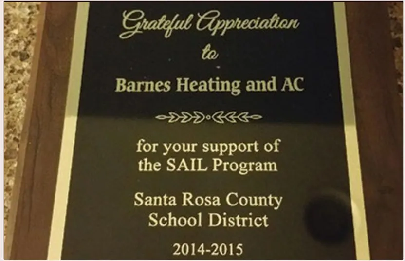 Slide of Barnes Heating & Air Conditioning