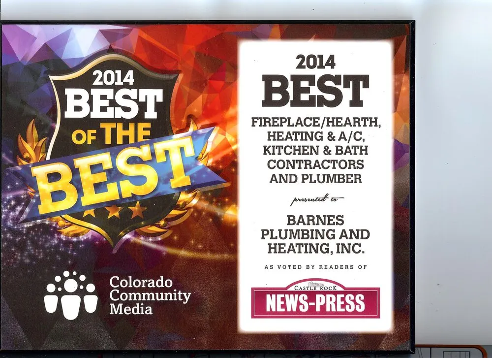 Slide of Barnes Plumbing & Heating