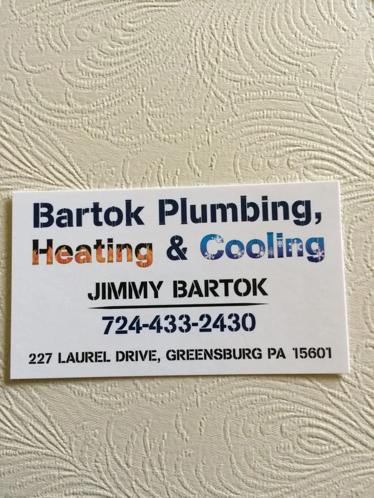 Slide of Bartok Plumbing, Heating & Cooling