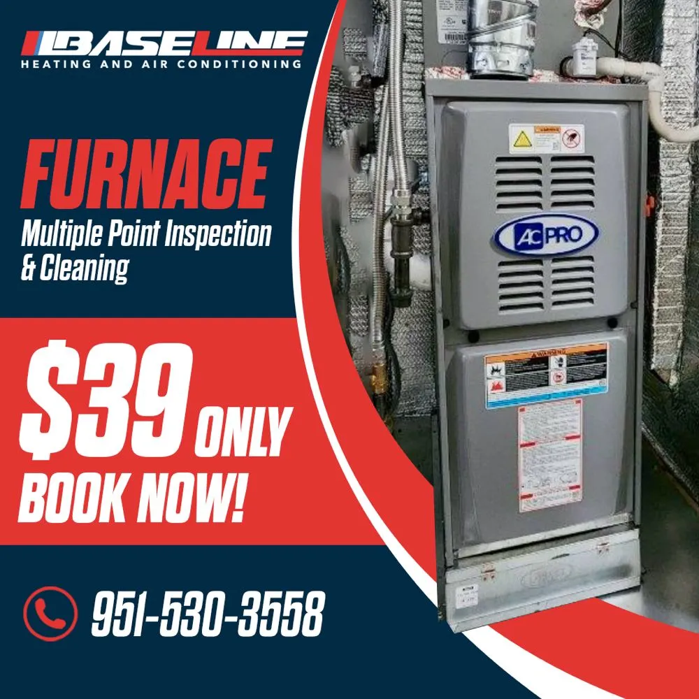 Slide of Baseline Heating and Air Conditioning