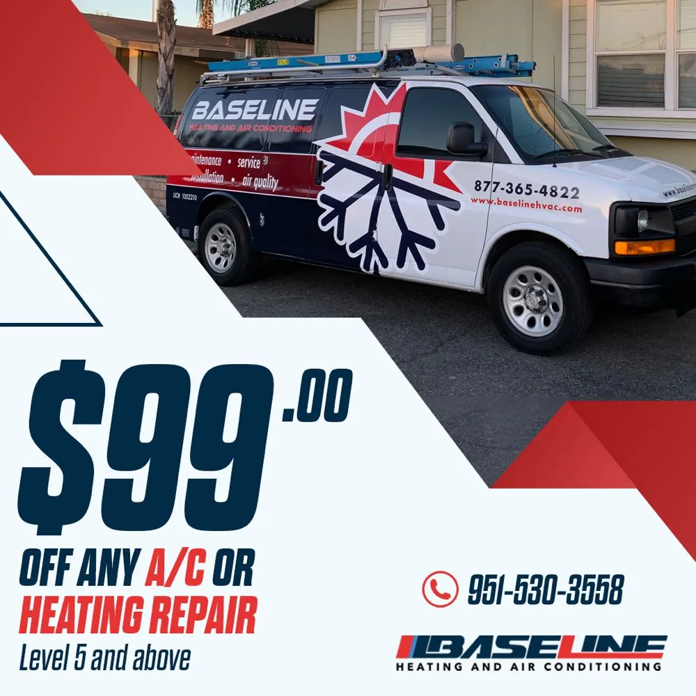 Slide of Baseline Heating and Air Conditioning