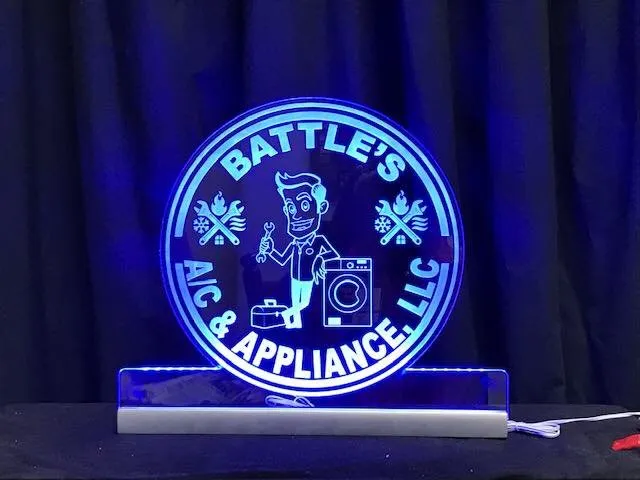 Slide of Battle’s A/C & Appliance