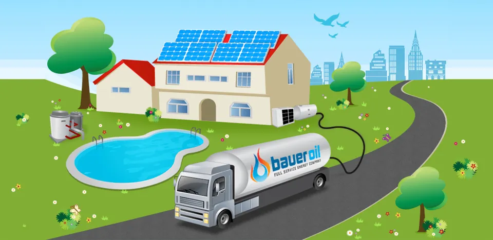 Slide of Bauer Oil Corp