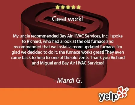 Slide of Bay Air HVAC Services