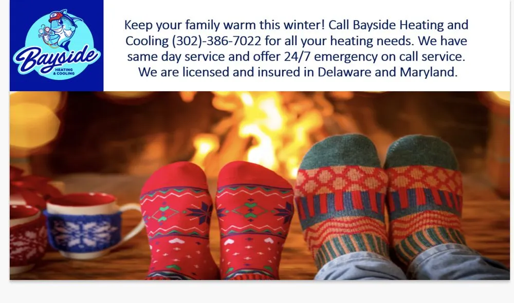 Local HVAC installation in Frankford, DE by Bayside Heating & Cooling