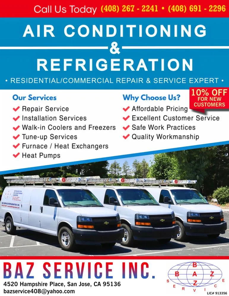 Slide of BAZ Service Refrigeration