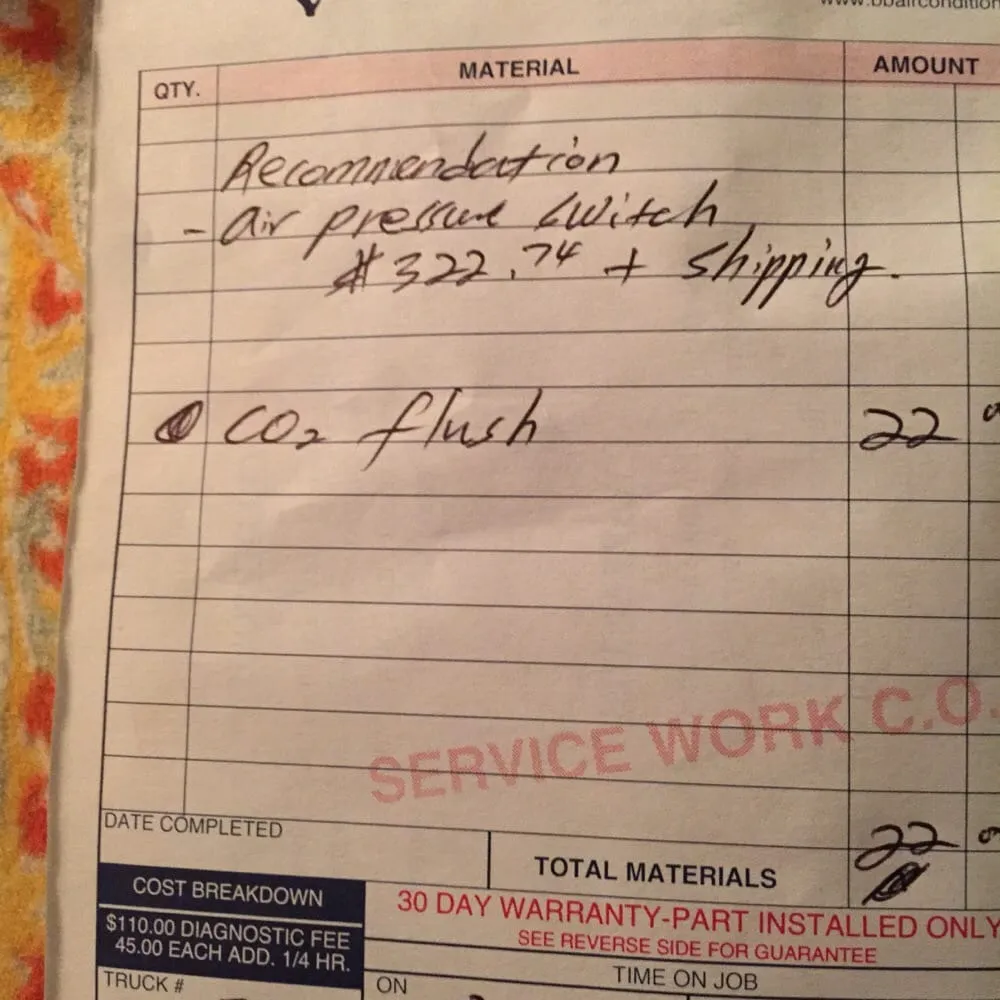 Slide of B&B Air Conditioning & Heating Service